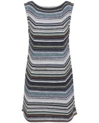 Missoni - Striped Shift Mini Dress - Lyst