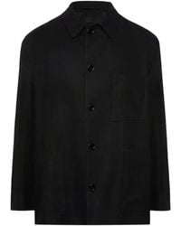 Lardini - Long-Sleeve Shirt Jacket - Lyst