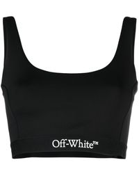 Off-White c/o Virgil Abloh - Cropped-Top mit Logo - Lyst