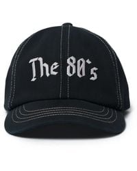 ACHM - Slogan-Embroidered Baseball Cap - Lyst