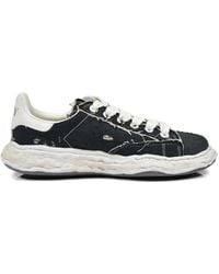 Maison Mihara Yasuhiro - Charles Og Sole Ripped-Canvas Sneakers - Lyst
