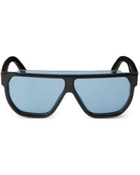 Off-White c/o Virgil Abloh - Earth Geometric-Frame Sunglasses - Lyst