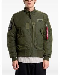 Alpha Industries - Engine Bomber Jacket - Lyst