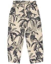 Psophia - Printed Trousers - Lyst