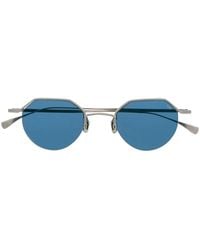 Eyevan 7285 - Geometric-Frame Tinted Sunglasses - Lyst