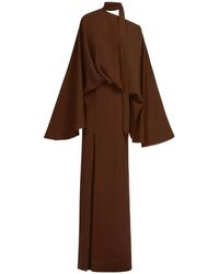 ‎Taller Marmo - Robe Asymétrique Brooks À Design Drapé - Lyst