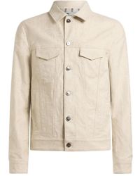Etro - Jacquard Paisley Denim Jacket - Lyst