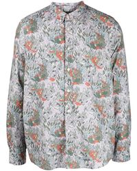 PS by Paul Smith - Hemd mit Reed Bed Floral-Print - Lyst