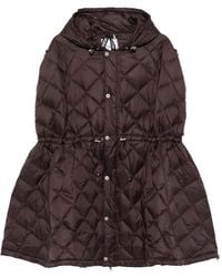 Taion - Quilted Hooded Gilet - Lyst