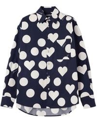 Jacquemus - Overhemden ,Blauw ,Katoen Camargue Shirt - Lyst