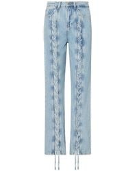 Liu Jo - Braided Jeans - Lyst