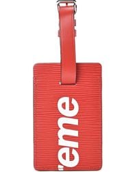 Supreme - X Louis Vuitton Luggage Tag Set - Lyst