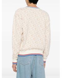 Gcds - Intarsia-Knit Logo Jumper - Lyst