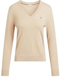 Tommy Hilfiger - Logo-Embroidered Sweater - Lyst