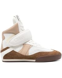 Chloé - Kick ハイカット スニーカー - Lyst