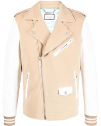 Philipp Plein - Leather Biker Jacket - Lyst