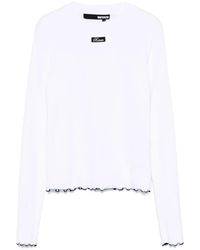 ROTATE BIRGER CHRISTENSEN - リブ ロングtシャツ - Lyst
