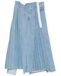 Kuro - Rock Im Patchwork-Look - Lyst