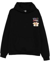 Melt - Graphic-Print Pouch-Pocket Hoodie - Lyst