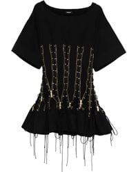 Undercover - ジップディテール ミニドレス - Lyst