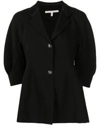 Shiatzy Chen - Spread-Collar Single-Breasted Jacket - Lyst