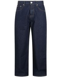 Arte' - Logo-Embroidered Straight-Leg Jeans - Lyst