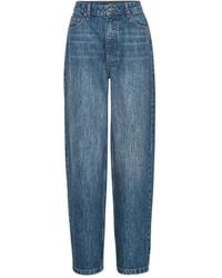 ROTATE BIRGER CHRISTENSEN - Five-Pocket Wide-Leg Jeans - Lyst