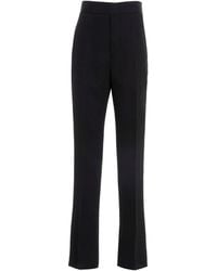SAPIO - Gabardine Pocket Trousers - Lyst