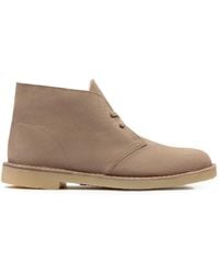 Clarks - Shepton Suede Desert Boots - Lyst