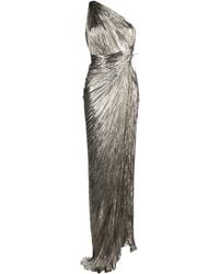 Maria Lucia Hohan - Robe longue plissée Jolene à une épaule - Lyst