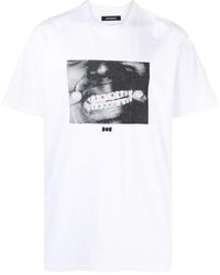 NAHMIAS - T-shirt en coton à imprimé graphique - Lyst