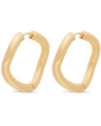 Charlotte Chesnais - Wave Hoop Earrings - Lyst
