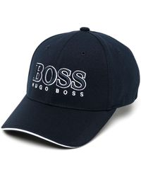 HUGO BOSS Typo Print Baseball Cap 