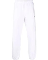 Off-White c/o Virgil Abloh - Diagonal Helvetica Track Pants - Lyst