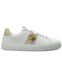 Versace - Baskets À Motif Medusa Greca - Lyst