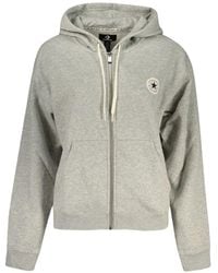 Converse - Chuck Taylor Zip-Up Hoodie - Lyst