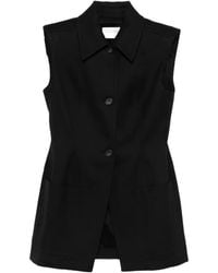 Sportmax - Spxgabarra Button Sleeveless Gilet - Lyst