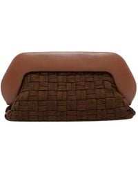 THEMOIRÈ - Bios Woven Clutch Bag - Lyst