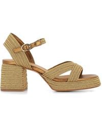 Castañer - Vallita Braided Crossover-Strap Sandals - Lyst