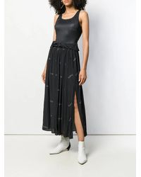 natasha zinko mix-print corset dress Natasha Zinko Upcycled Multicolored Corset Dress In Black