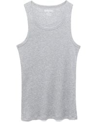 Jonathan Simkhai - Ribbed-Knit Scoop-Neck Tank Top - Lyst