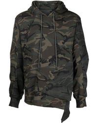 Mostly Heard Rarely Seen - Camouflage-print Drawstring Hoodie - Lyst