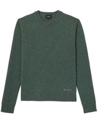 A.P.C. - Crew-Neck Sweater - Lyst