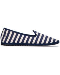 Vibi Venezia - Striped Loafers - Lyst