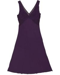 CALLIPYGIAN - V-Neck Midi Dress - Lyst