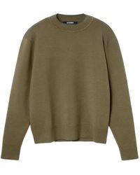 Jacquemus - Piqué Trui Met Geborduurd Logo - Lyst