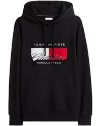 Tommy Hilfiger - X Cadillac Formula 1 Team Logo-Patch Hoodie - Lyst