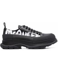 McQueen - Tread Slick Lace Up "Mcqueen Graffiti Logo - Lyst