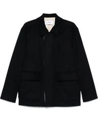 Lardini - Giacca-Camicia Con Tasche - Lyst