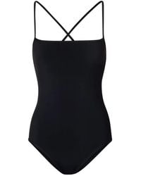 Loulou de Saison - Criss-Crossing Straps Swimsuit - Lyst